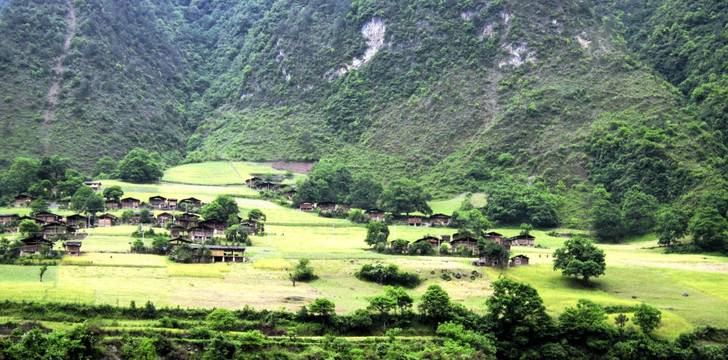 怒江丙中洛 丙中洛雾里村