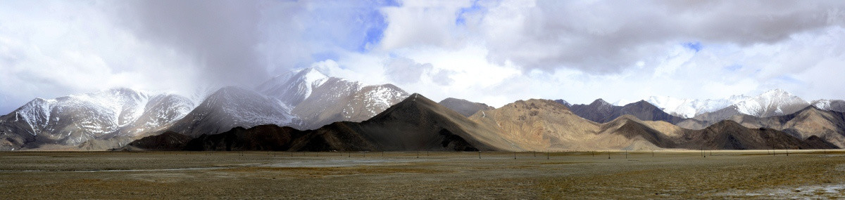 西藏阿里冈底斯山脉高清宽幅