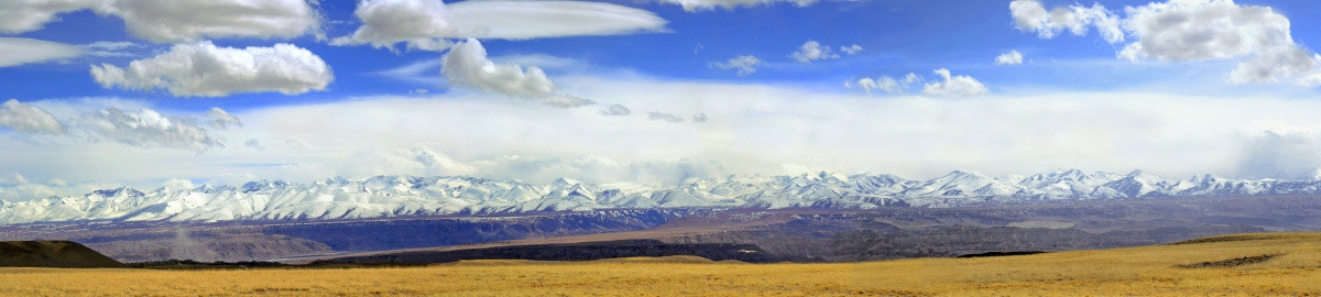 西藏风光喜马拉雅山脉高清宽幅
