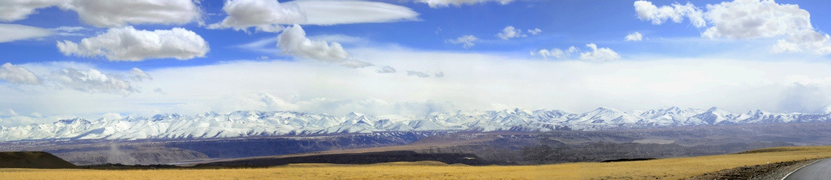 西藏风光喜马拉雅山脉高清宽幅