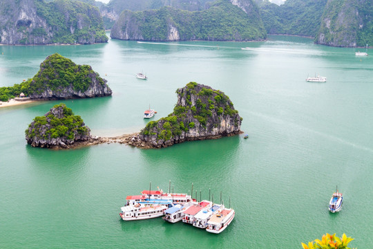 海上桂林 越南下龙湾风光