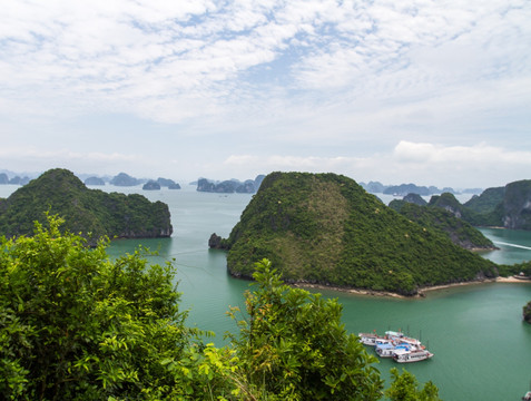 越南下龙湾 海上桂林风光