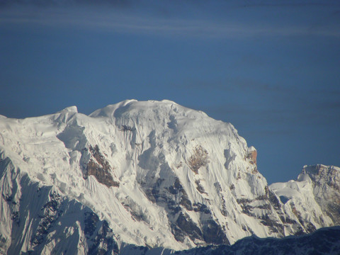 尼泊尔风光安纳普尔纳峰