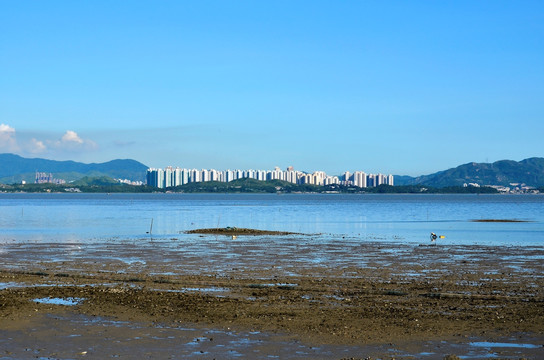 远眺香港