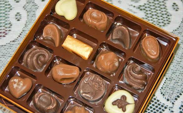 盒装巧克力 食品