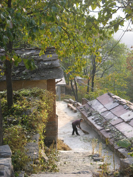 古老村落 小山村 农村