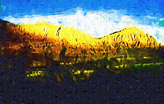 风景油画