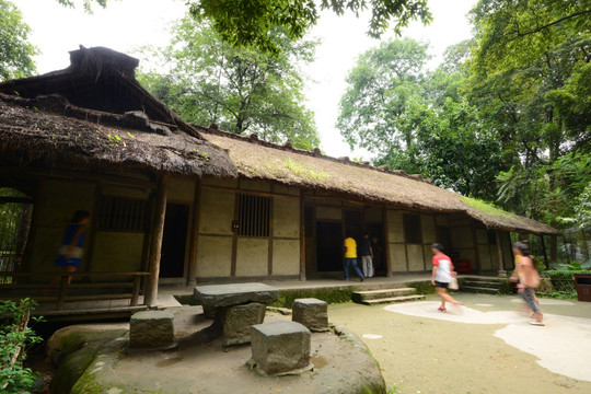 杜甫草堂茅屋故居