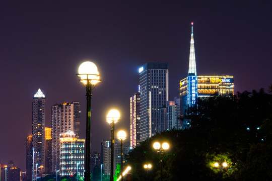 珠江新城 夜景