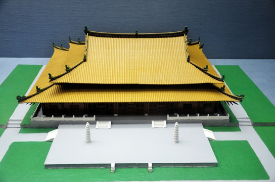广州光孝寺模型