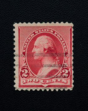 美国第一任总统 邮票