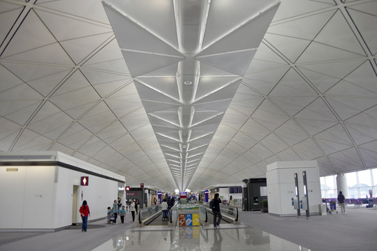 香港机场内景