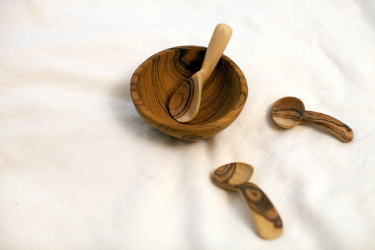 民俗玩具 木碗