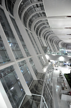 机场建筑内景