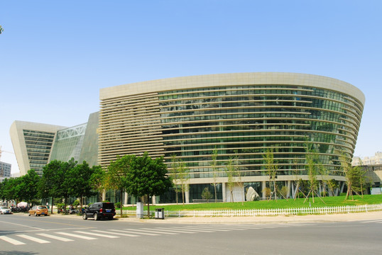 建筑 图书馆 郑州市图书馆