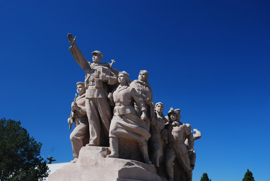 毛主席纪念堂雕塑