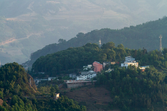 元阳梯田区 山寨