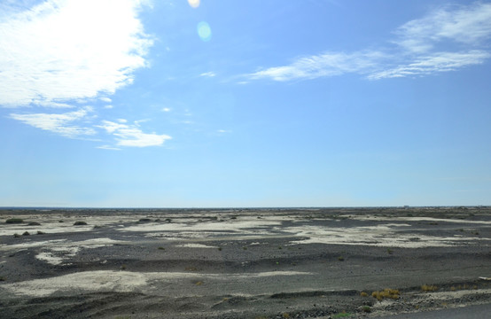新疆沙漠 戈壁滩
