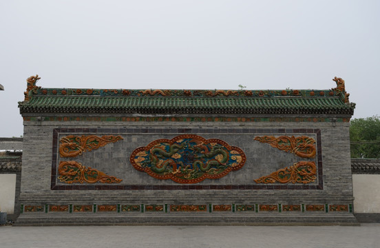 山西省榆次老城文庙前影壁