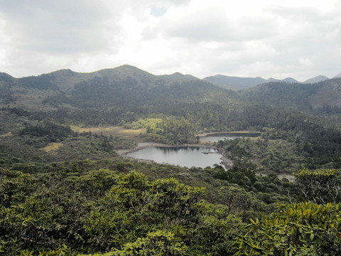 丽江老君山三才湖