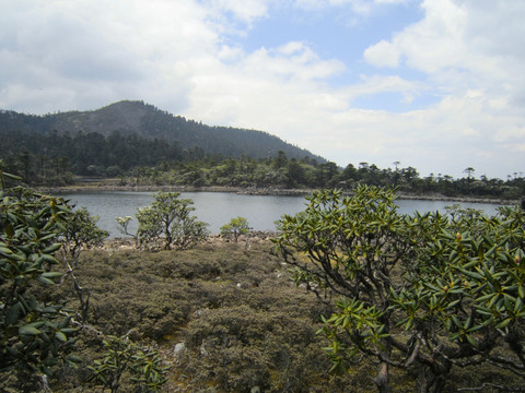 丽江老君山三才湖