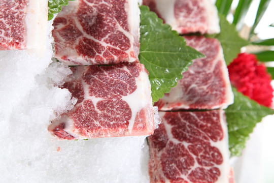 牛脊骨肉