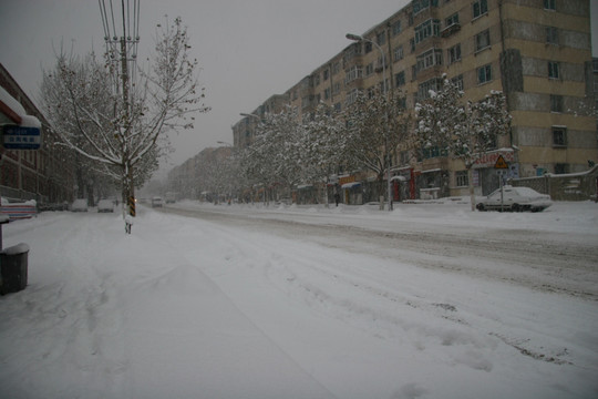 雪后大街