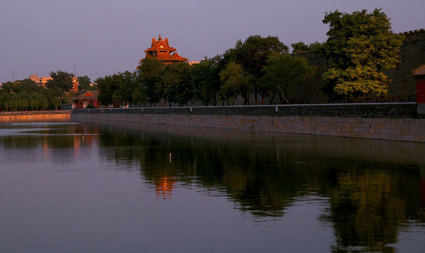 北京 故宫 护城河