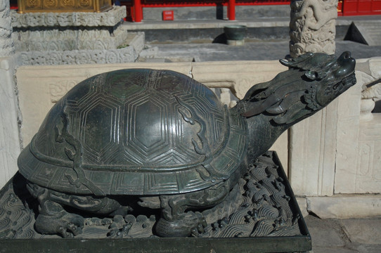 故宫 乾清宫的铜龟