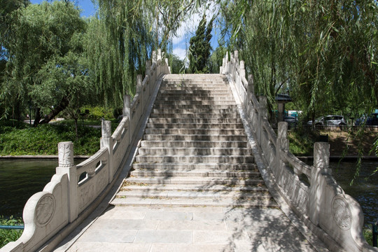 北京紫竹院公园拱桥
