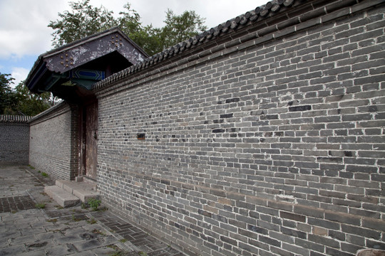 古代建筑外墙