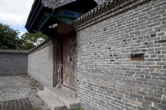 古代建筑衙门外墙