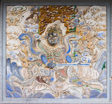 广宗寺壁画