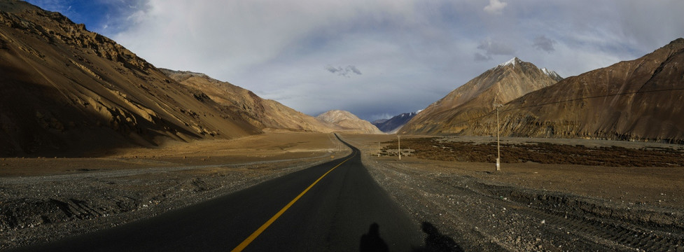 新藏公路全景图