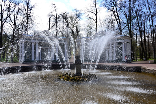 夏宫花园喷泉