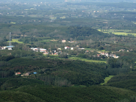 山乡如画 俯瞰滁州施集农村