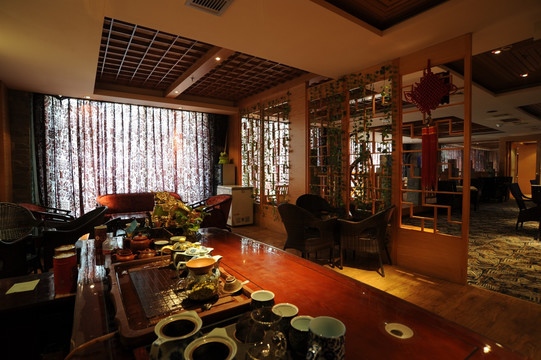 五星级酒店茶室设计