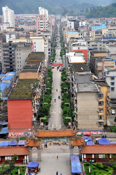 大田县城俯瞰