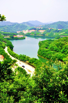 梅州雁鸣湖景区