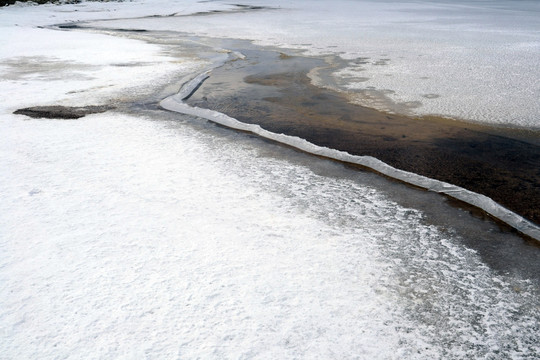 西藏双湖特别区 冰湖