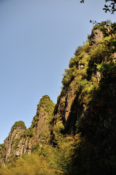 浙江丽水 南尖岩 山峰 早晨