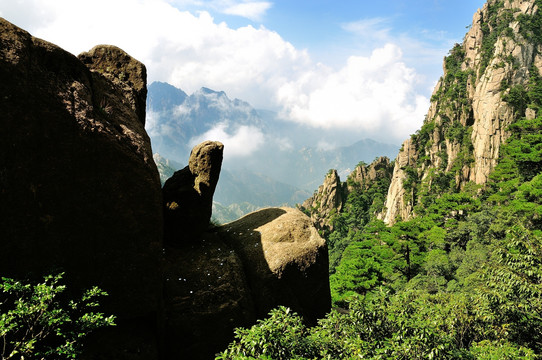 黄山奇石