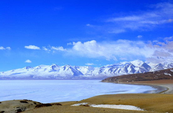 西藏风光 圣湖玛旁雍措