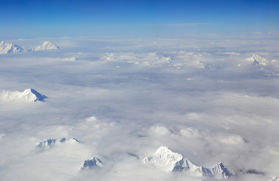 西藏风光 云海冰峰