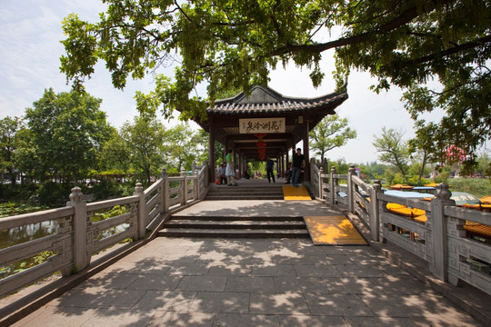 镇江金山景区 金山寺 百花洲