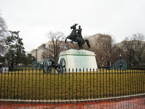 美国白宫雕塑
