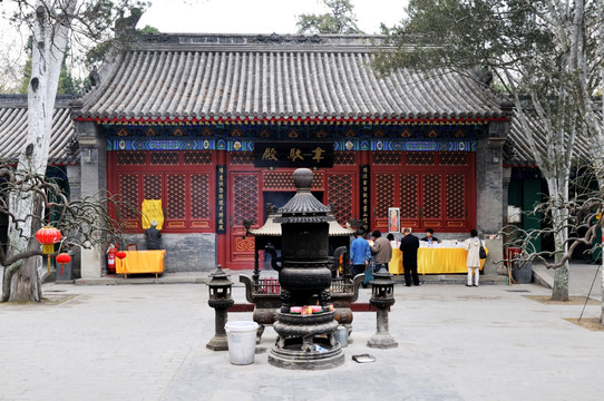 北京法源寺韦驮殿
