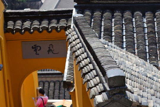 金山寺 寺庙 江天禅寺 庙宇