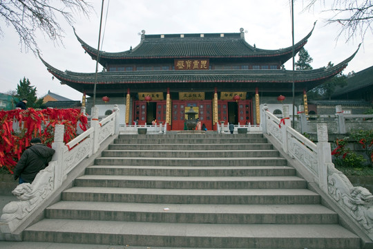 栖霞寺 古寺 传统建筑 栖霞山
