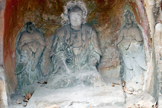 千佛崖 石窟 栖霞山 栖霞寺